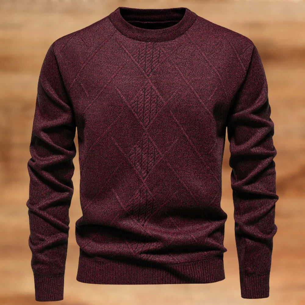 Tristan | Casual Thick Knit Jumper