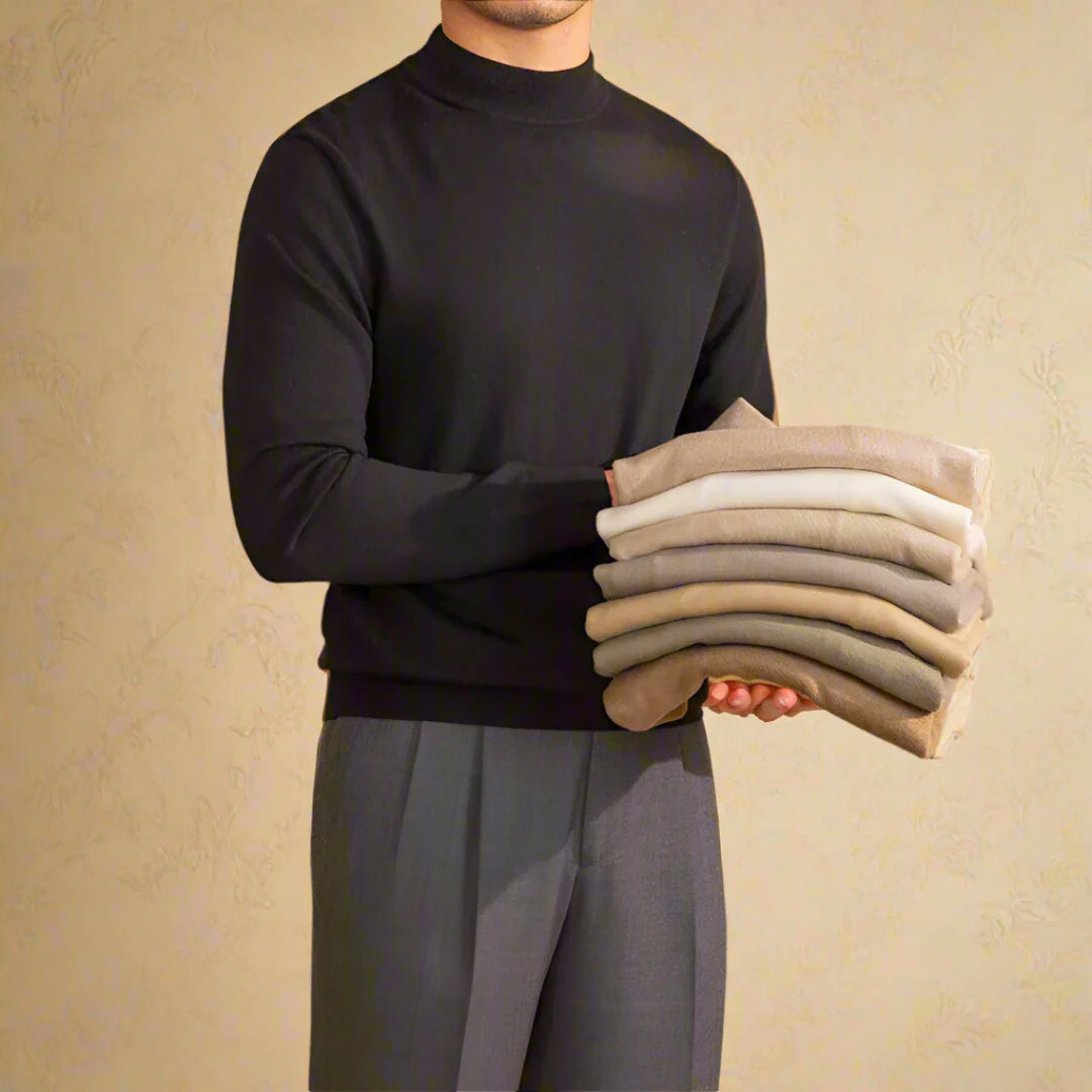 PIERO COSTA | Cashmere Turtleneck Sweater