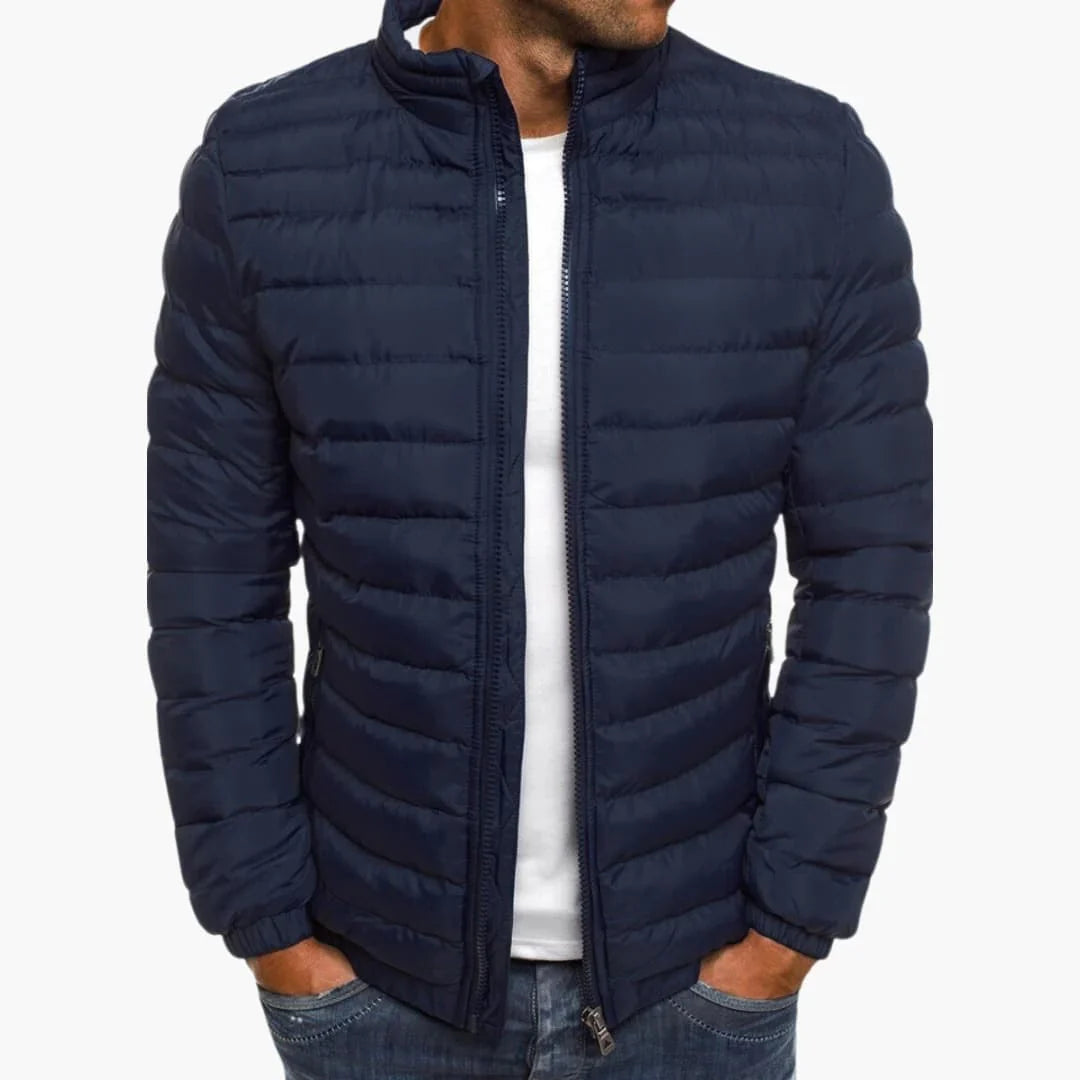 Stylish padded men's jacket