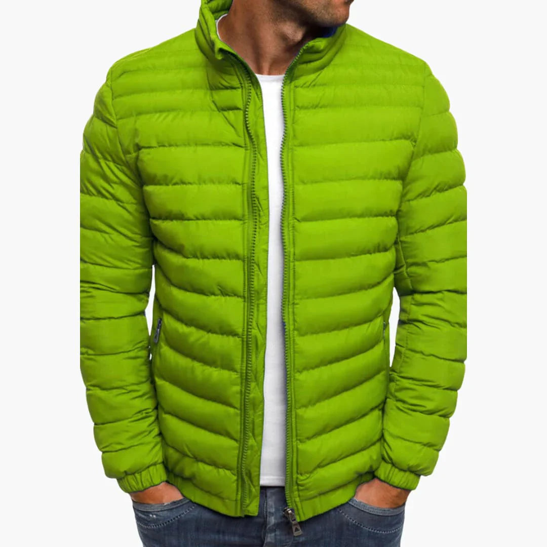 Stylish padded men's jacket