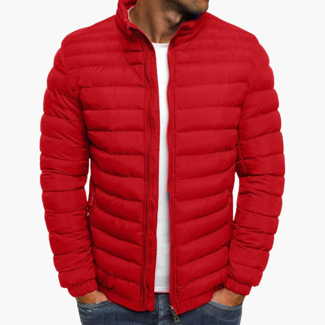 Stylish padded men's jacket