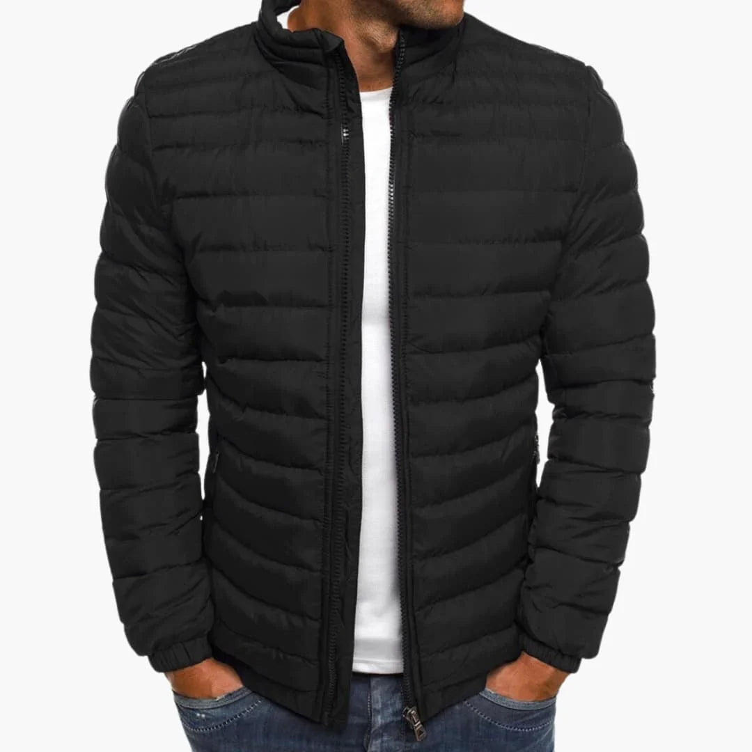 Stylish padded men's jacket