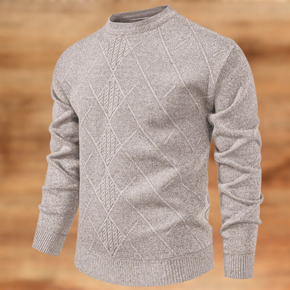 Tristan | Casual Thick Knit Jumper