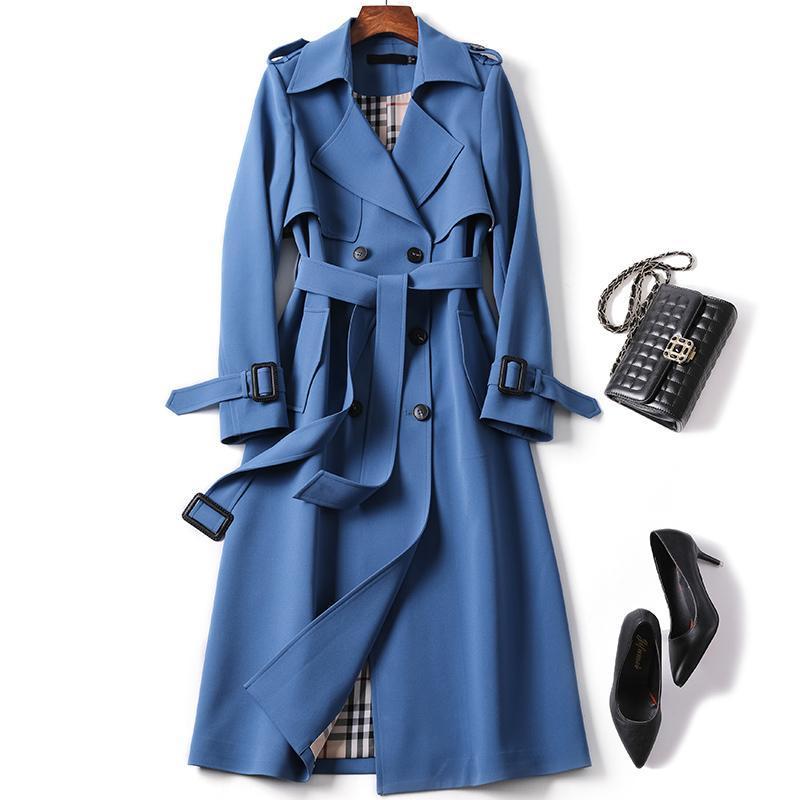 Isabella - Chique Dames Trenchcoat met Riem