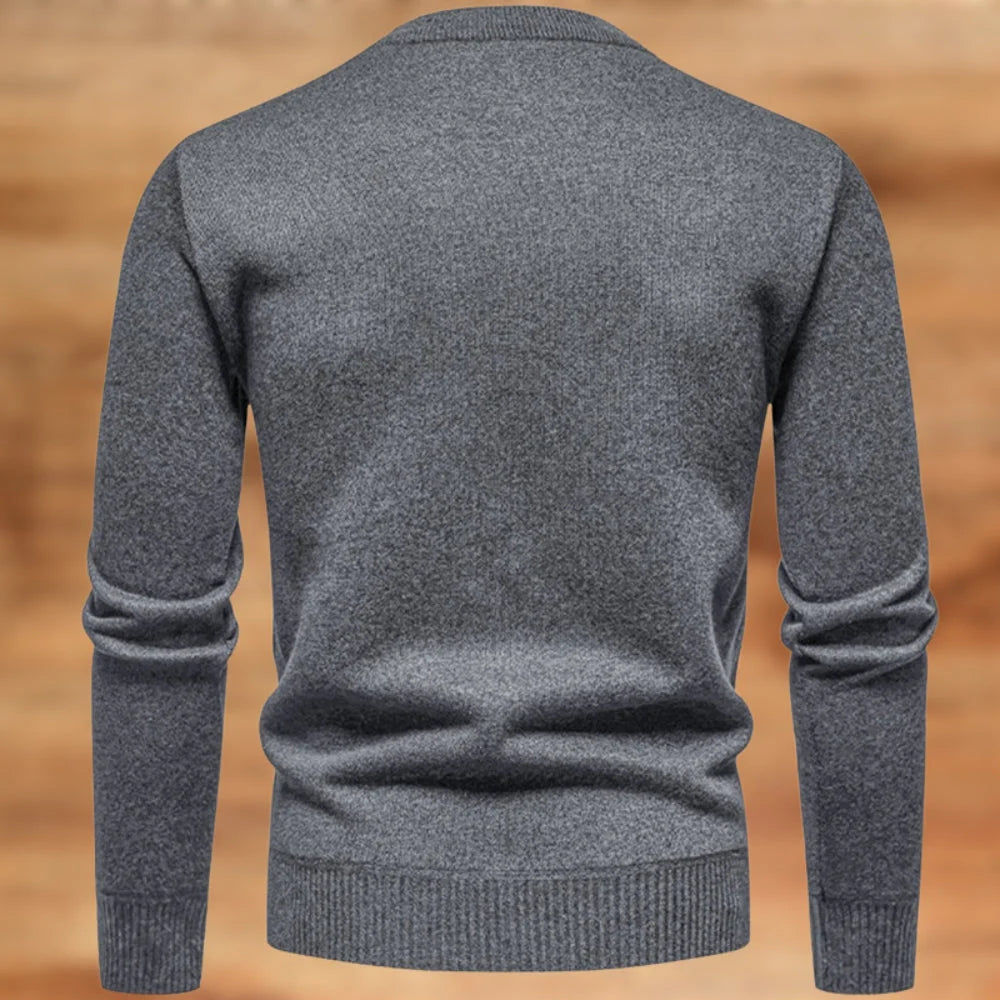 Tristan | Casual Thick Knit Jumper