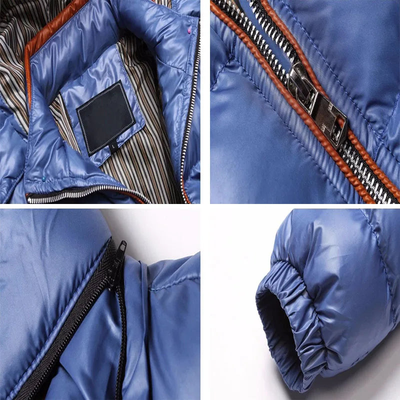 Hugo | Men’s Thermal Hooded Puffer Jacket for Ultimate Warmth