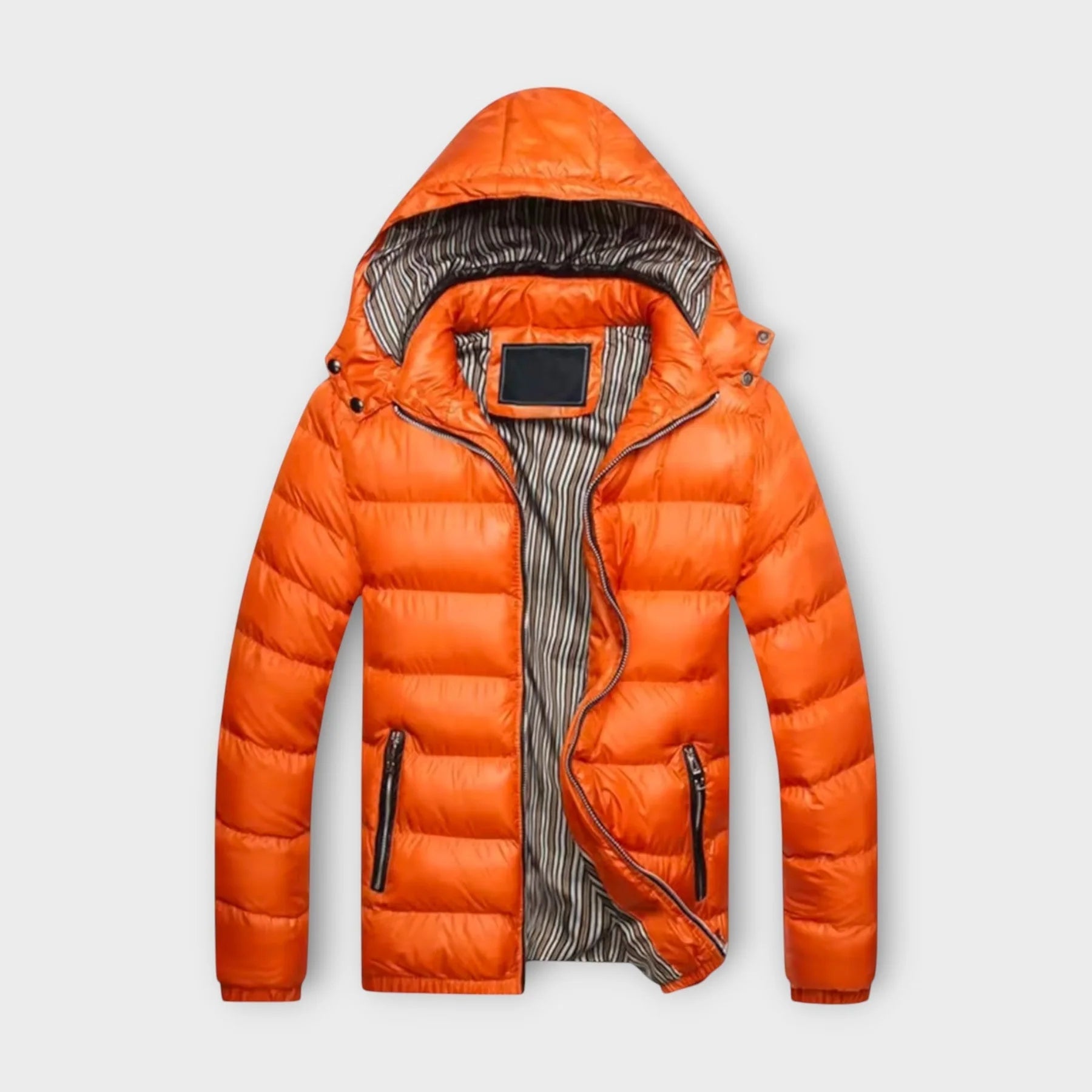 Hugo | Men’s Thermal Hooded Puffer Jacket for Ultimate Warmth