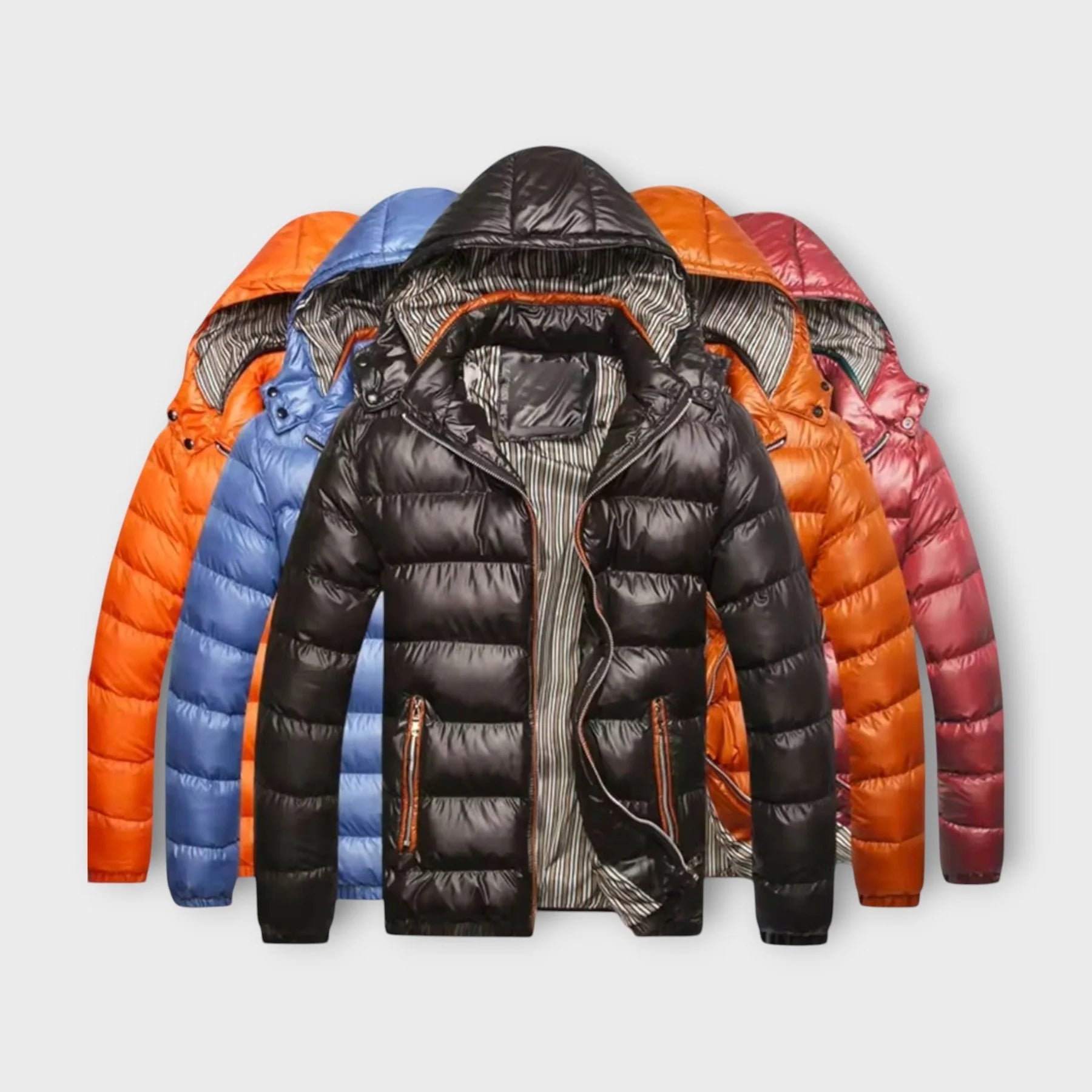 Hugo | Men’s Thermal Hooded Puffer Jacket for Ultimate Warmth