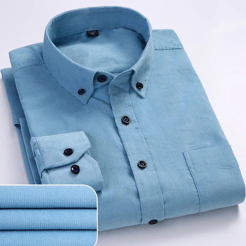 Jordi | Pure Corduroy Cotton Shirt