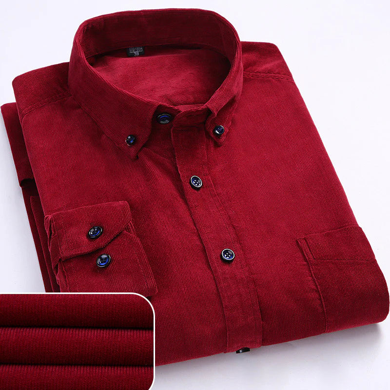 Jordi | Pure Corduroy Cotton Shirt