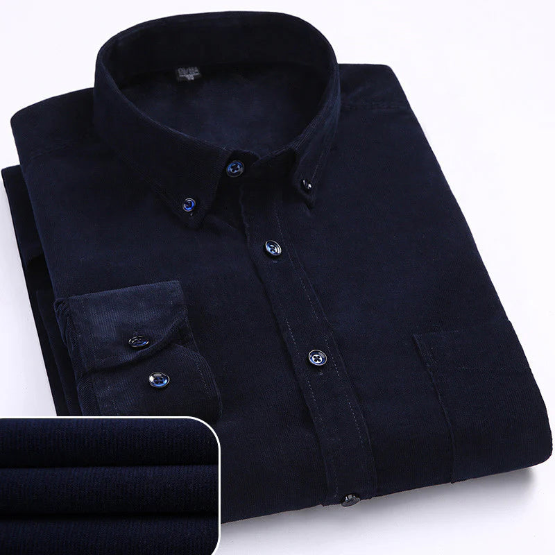 Jordi | Pure Corduroy Cotton Shirt