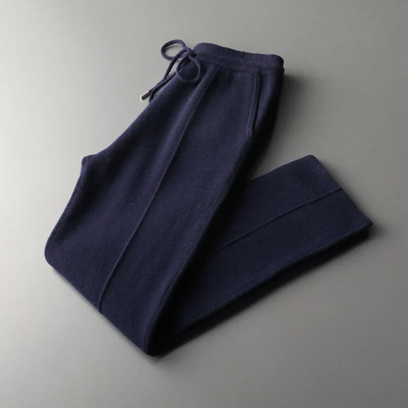 Evan Cole | 100% Cashmere Wool Trousers