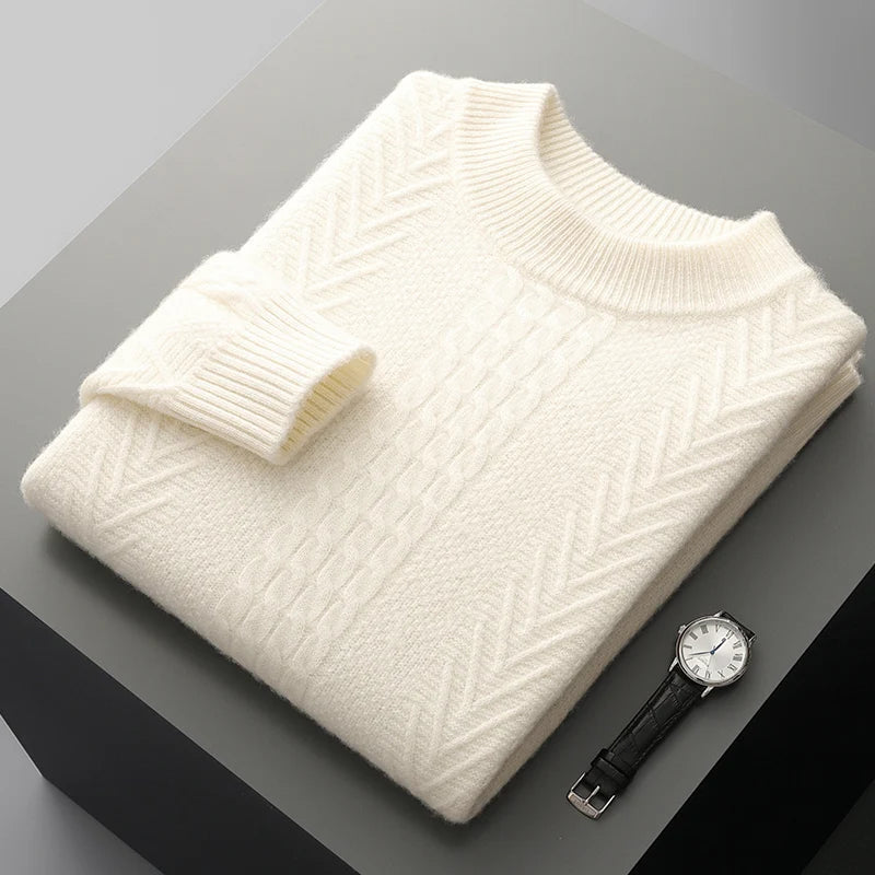 Emilio Caruso | Men's 100% Cashmere Knitted Sweater