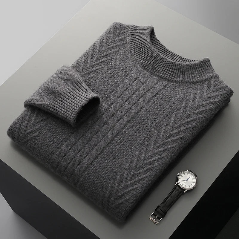 Emilio Caruso | Men's 100% Cashmere Knitted Sweater