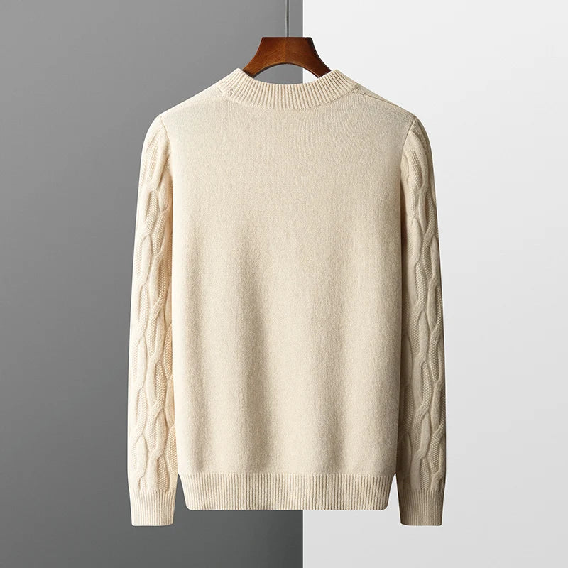 Adriano Vito | Men's 100% Cashmere Knitted Sweater