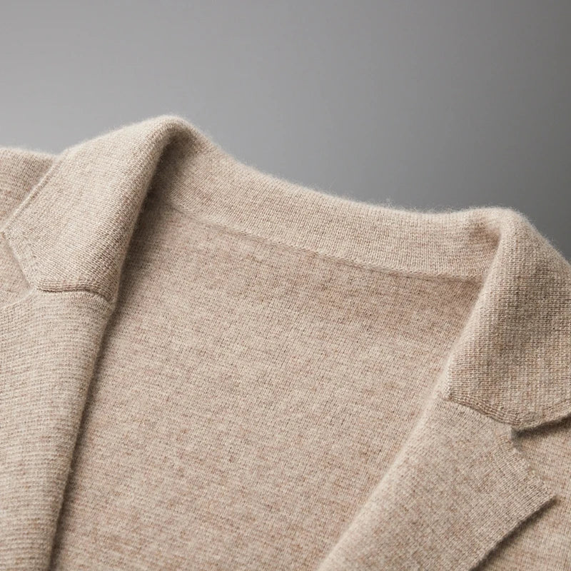 Paolo Gianni | Men's Pure Cashmere Knit Blazer