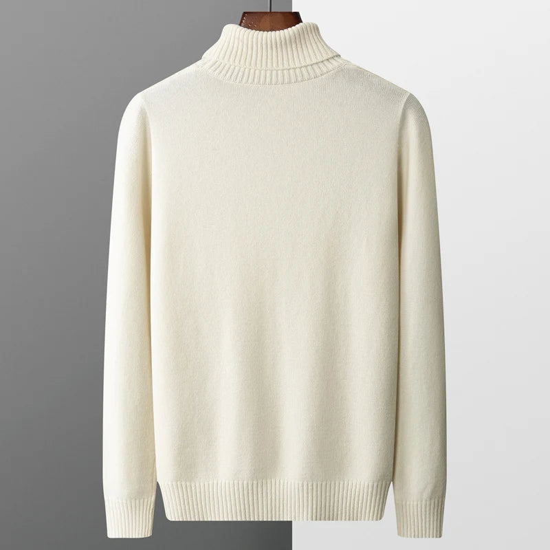 Rafael Ricci | 100% Cashmere Cable Knit Turtleneck