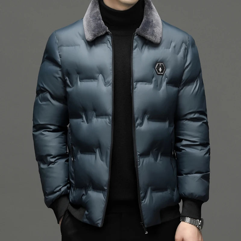 The Windsor | Puffer Jacket with Fur Collar