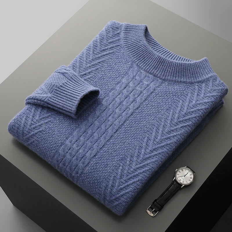 Emilio Caruso | Men's 100% Cashmere Knitted Sweater