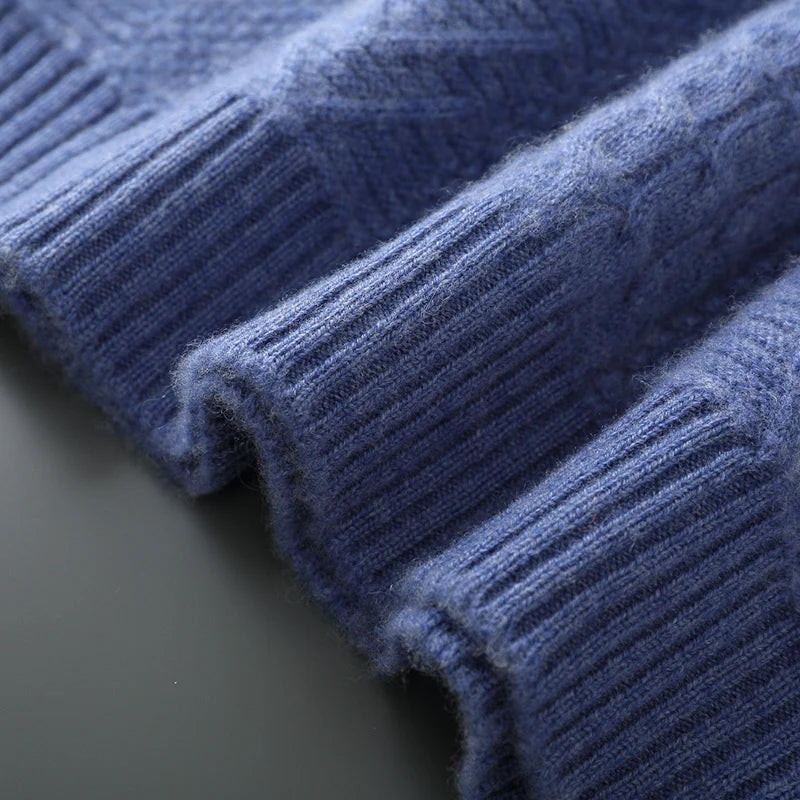 Emilio Caruso | Men's 100% Cashmere Knitted Sweater