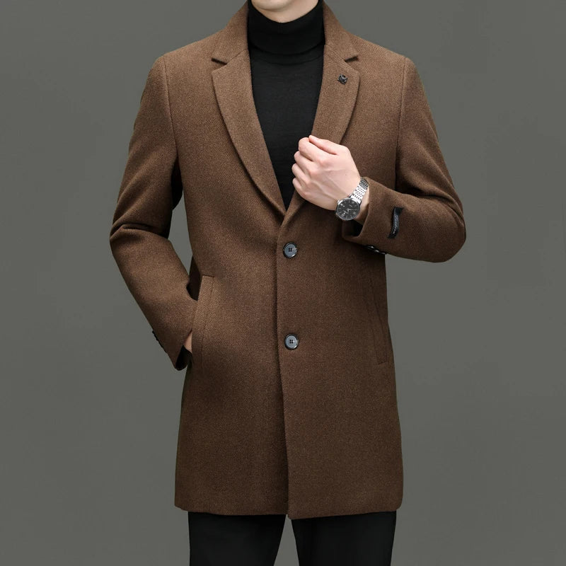 The Vittorio - Iconic Wool Coat