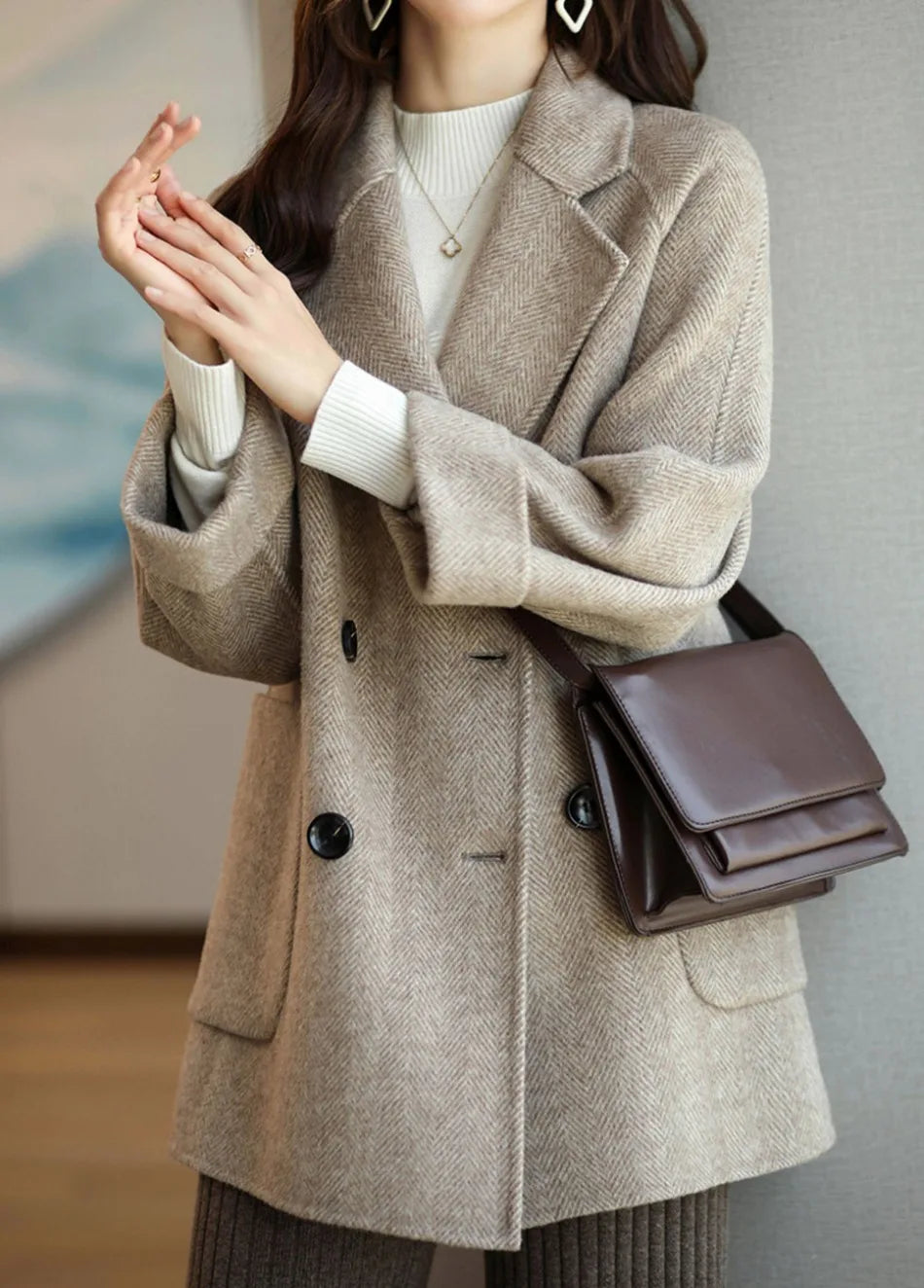 Mariella | Wool Trench Coat