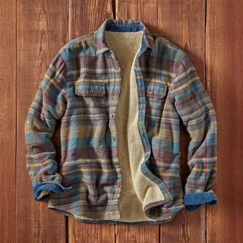 Austin | Vintage Western Plush Jacket