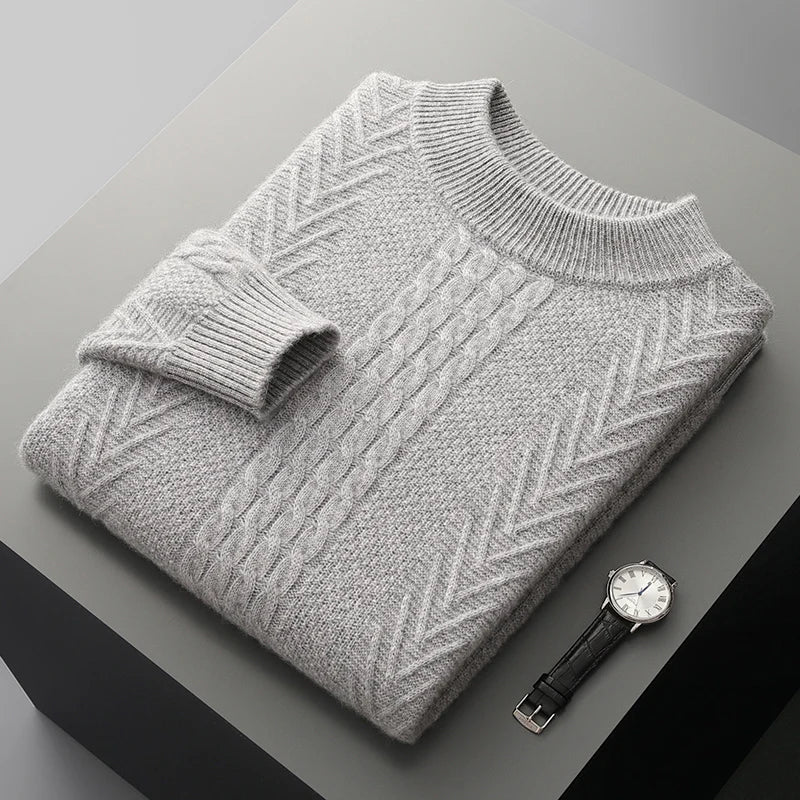 Emilio Caruso | Men's 100% Cashmere Knitted Sweater