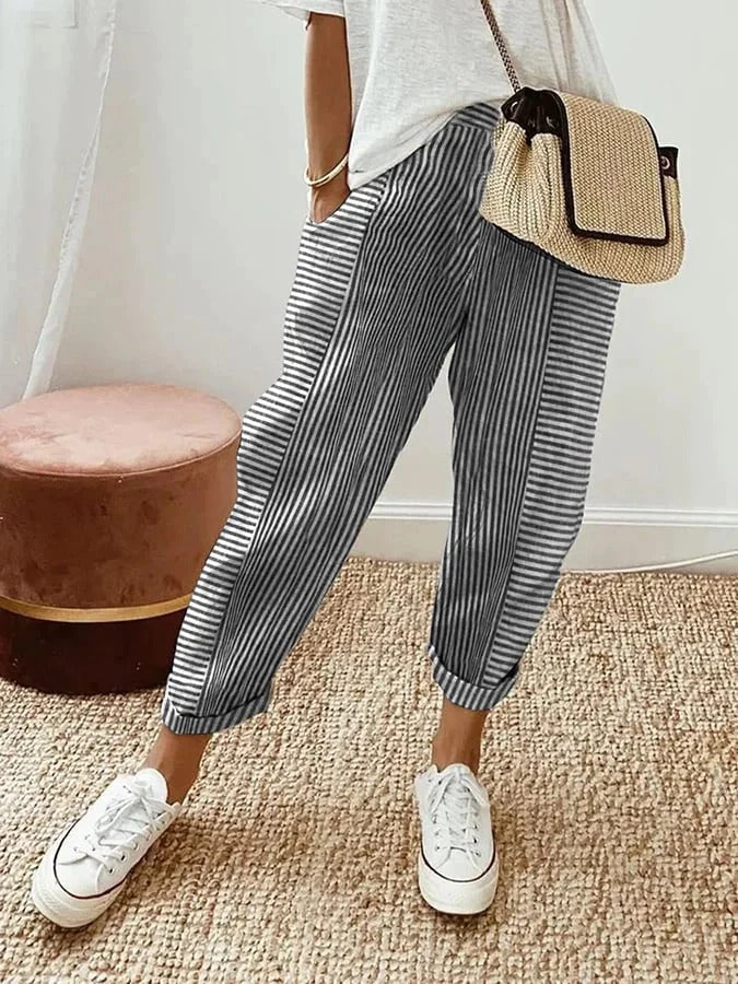 Bonnie - Striped Pants