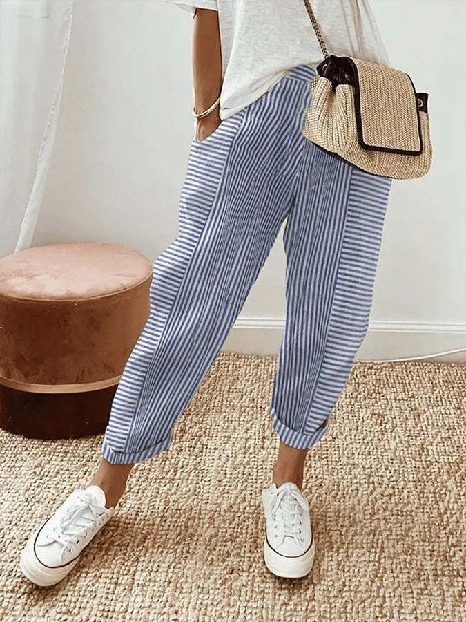 Bonnie - Striped Pants