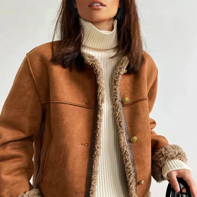 Amelia & Co. | Sheepskin Jacket