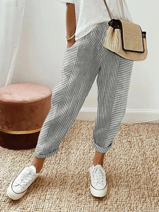 Bonnie - Striped Pants