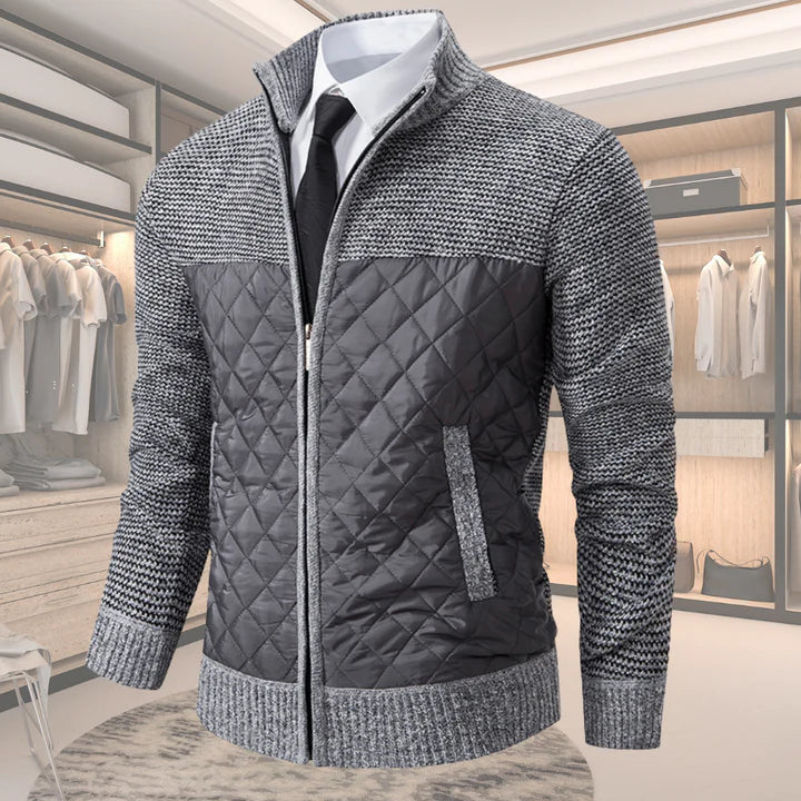 Gregory - Elegant Knitted Winter Jacket